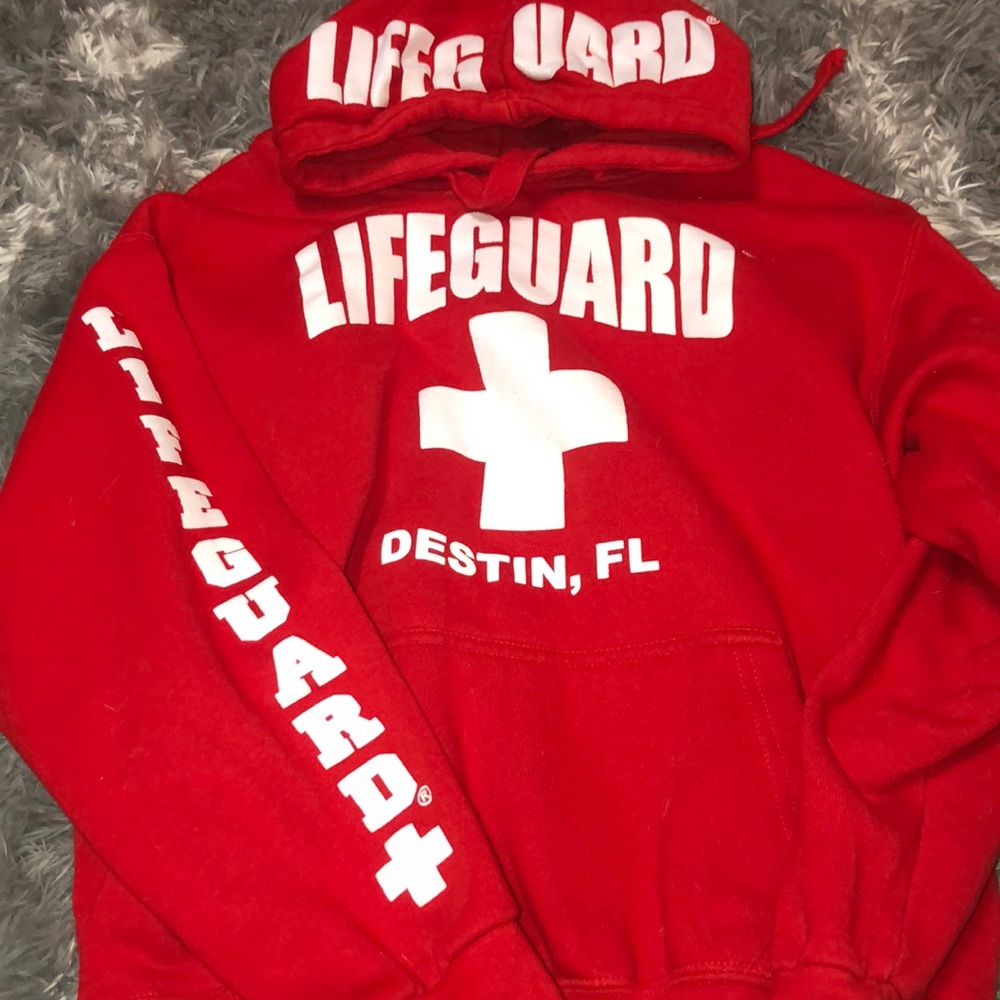 destin florida life guard hoodie